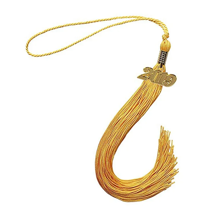 Hot Selling 2019 Classic Gold Graduation Tassels - Buy Graduation ...