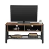 VASAGLE design customized modern living room furniture antique rustic industrial metal wooden tv cabinet stand