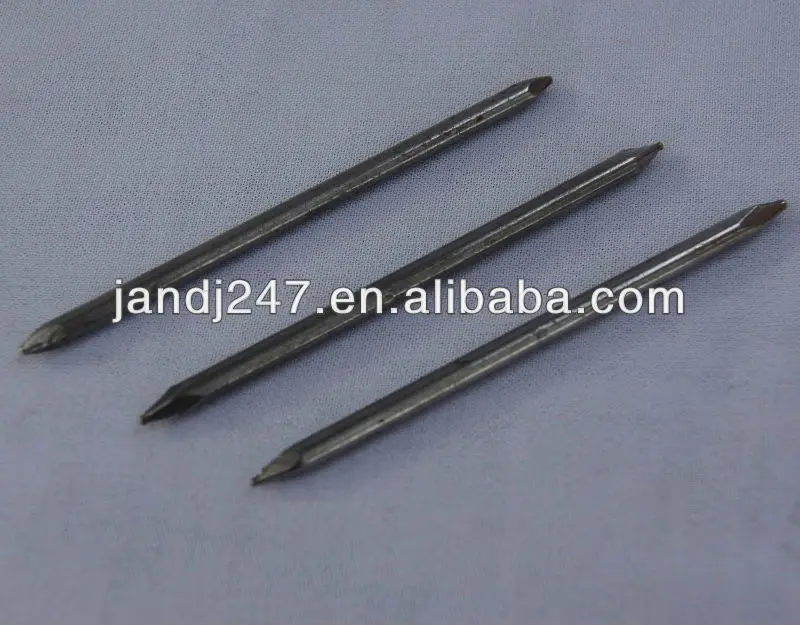 Bright Double Pointed Nails Common Nail With No Head Bright Double Pointed Nails Common Nail With No Head Two Product On Alibaba