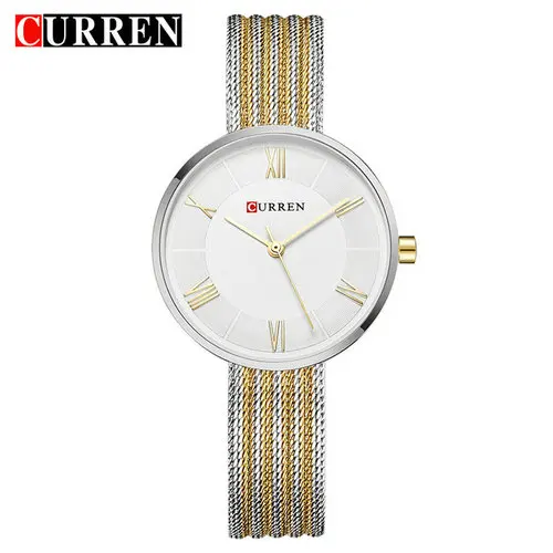 

CURREN 9020 Fashion Lady Quartz Watches Women Bracelet Wrist Watch Relogio Feminino, 4 color for you choose