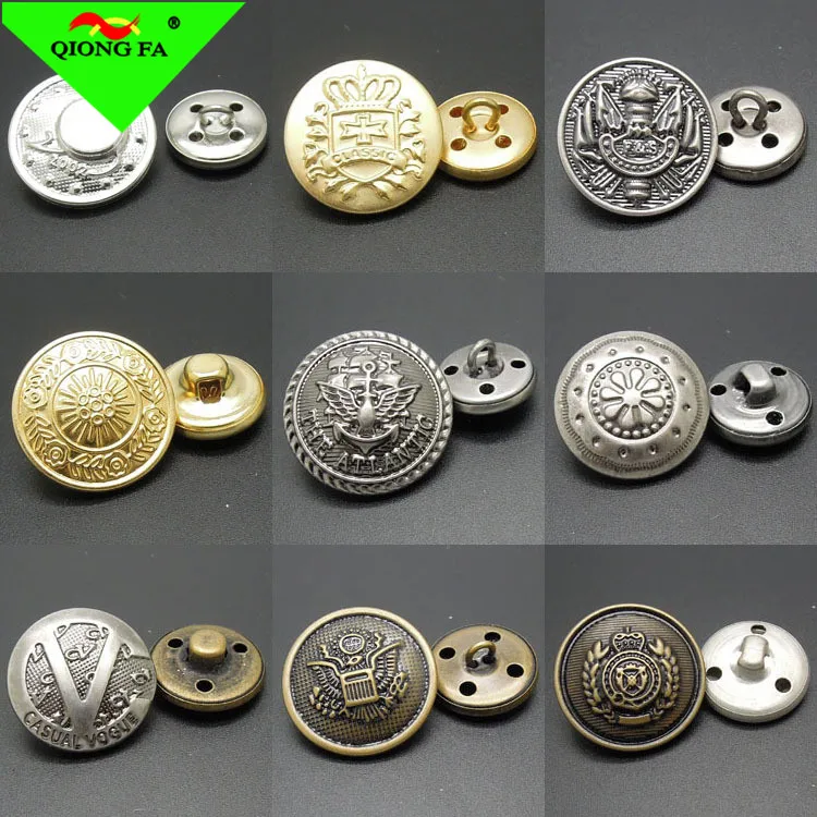 Bargain Deals On Wholesale custom brass buttons For DIY Crafts And