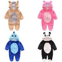

Print Toddler Clothing New Born Premature Winter Plain Baby Rompers