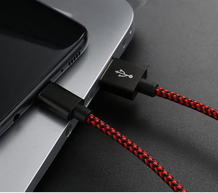 USB Type C Cable 3/6/6/10FT USB C date Cable Nylon Braided Type c charger cord Fast Charging - ANKUX.COM