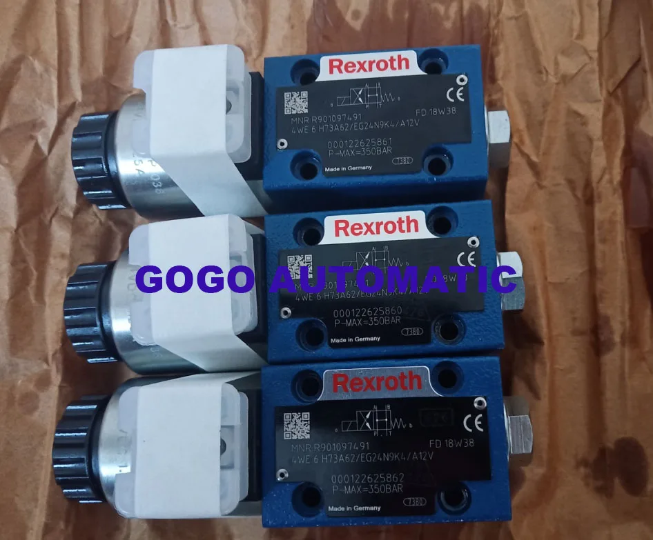 Válvula Solenoide 4we6h73a62/eg24n9k4/a12v Rexroth,4we6d/4we6e/4we6j