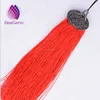 Wholesale 14cm new design 100% long silk tassels for jewelry