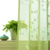 100% polyester popular cheap sheer fabric organza for curtain