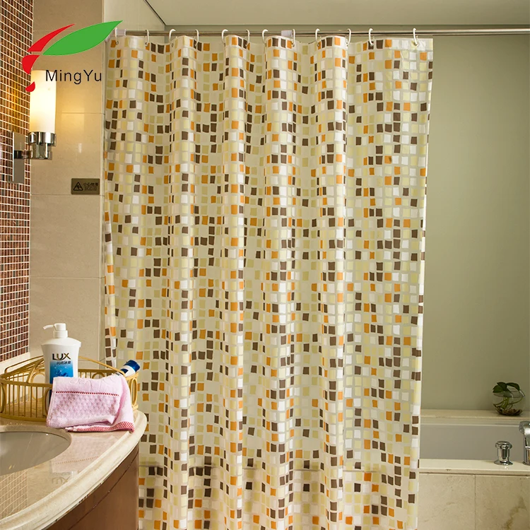 
Wholesale Printed Shower Curtain Waterproof Bath Curtain In The Shower 