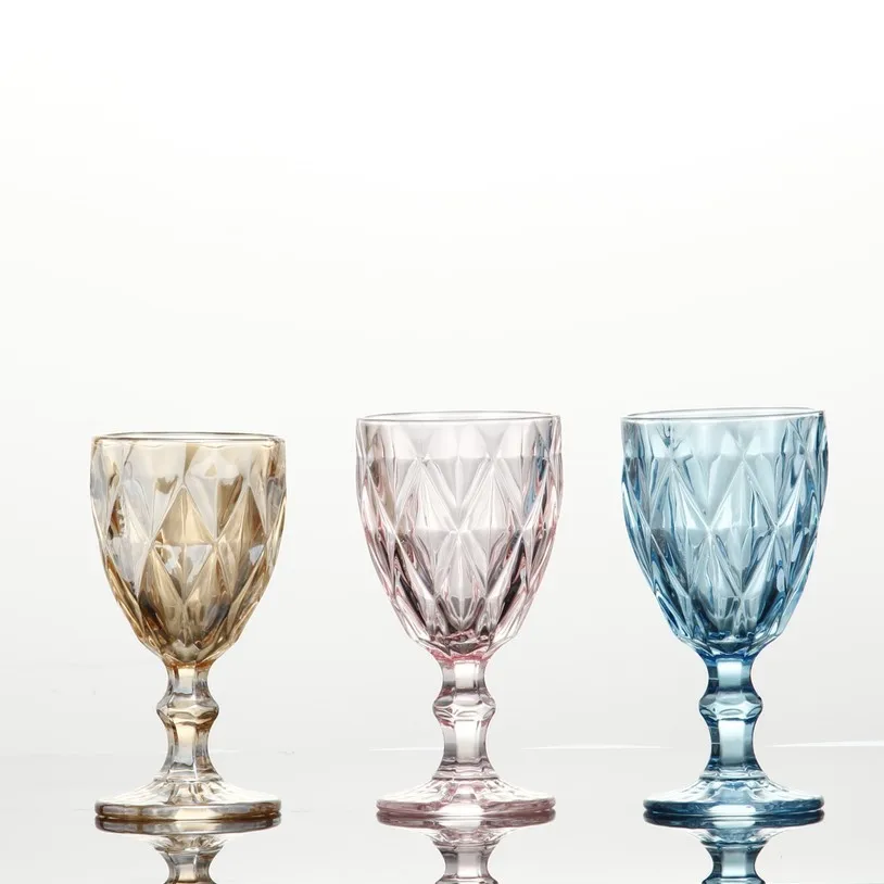 Blue Water Goblet Glass Colored Goblets Wholesale Goblets Buy