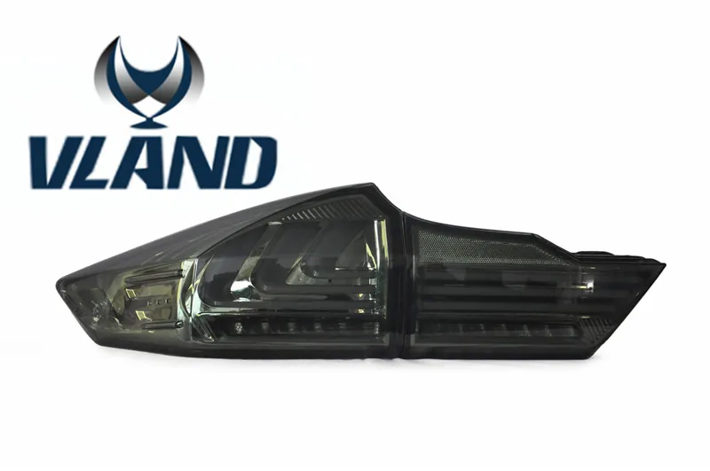 VLAND manufacturer for car taillight for CITY  2014-2018  LED taillight with sequential indicator+DRL+reverse light+park light