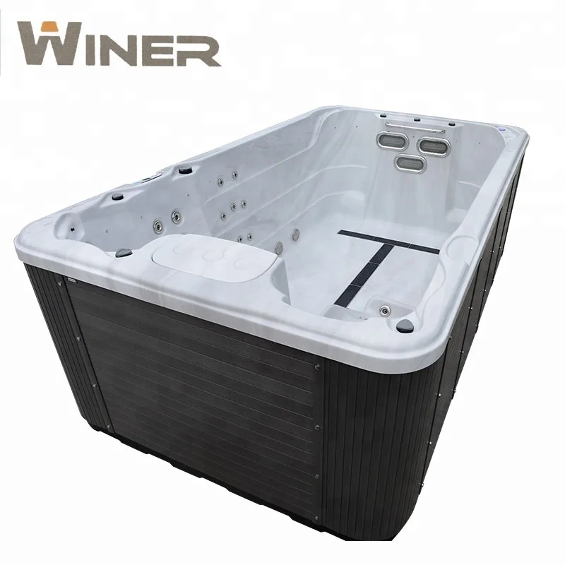 Winer Wn4000 Salt Water Swimming Spa Water Pool Acrylic Spa 12hp River