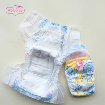 Disposable Non-woven Nappy Diaper Largest Baby Diaper Size - Buy ...