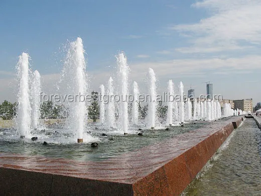 户外矩形形状易安装 plc 控制的 led 喷泉