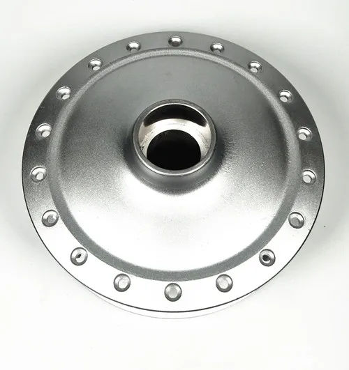 YBR125 China customized aluminum motorcycle rear wheel hub electric hub motor for motorcycle