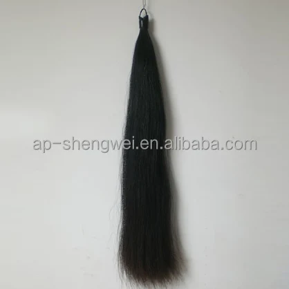 Natural Black Horse Tail Hair For Sale Buy Horse Tail Hair For Sale Black Horse Tail Extension Horse Tail Extension New Products Product On Alibaba Com