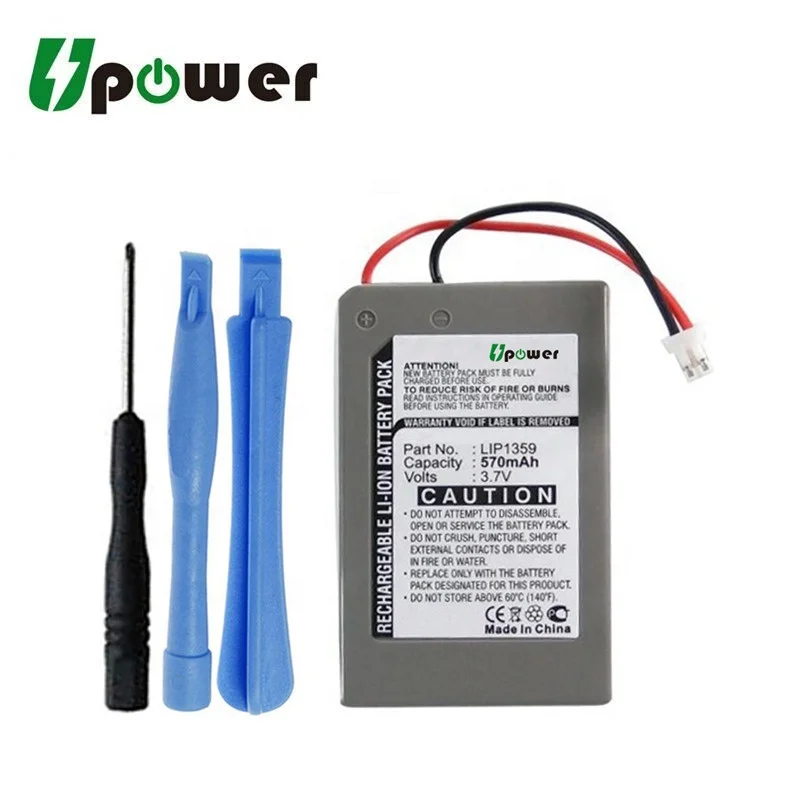 3.7v 750mah Game Console Battery Lip1359 For Sony Ps3 Dualshock 3