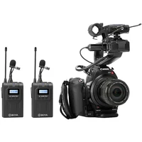 

BY-WM8 Pro-K2 Professional UHF Dual-Channel Lavalier Wireless Microphone System With LCD Screen
