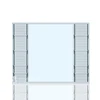 ROGENILAN 145series Australian Standard aluminium louver window with security bar
