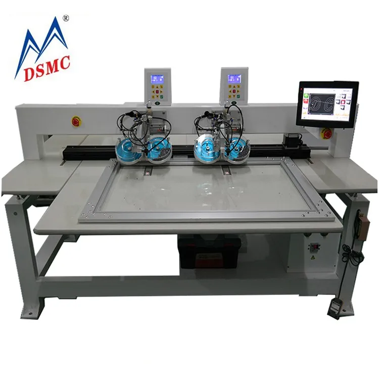 High Quality 2 Heads 4 Plates Full Automatic Rhinestone Hotfix Stone