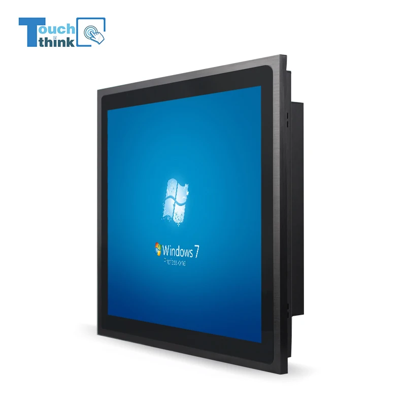 

7 inch 10mm bezel flat panel touch screen industrial low cost panel pc price, N/a