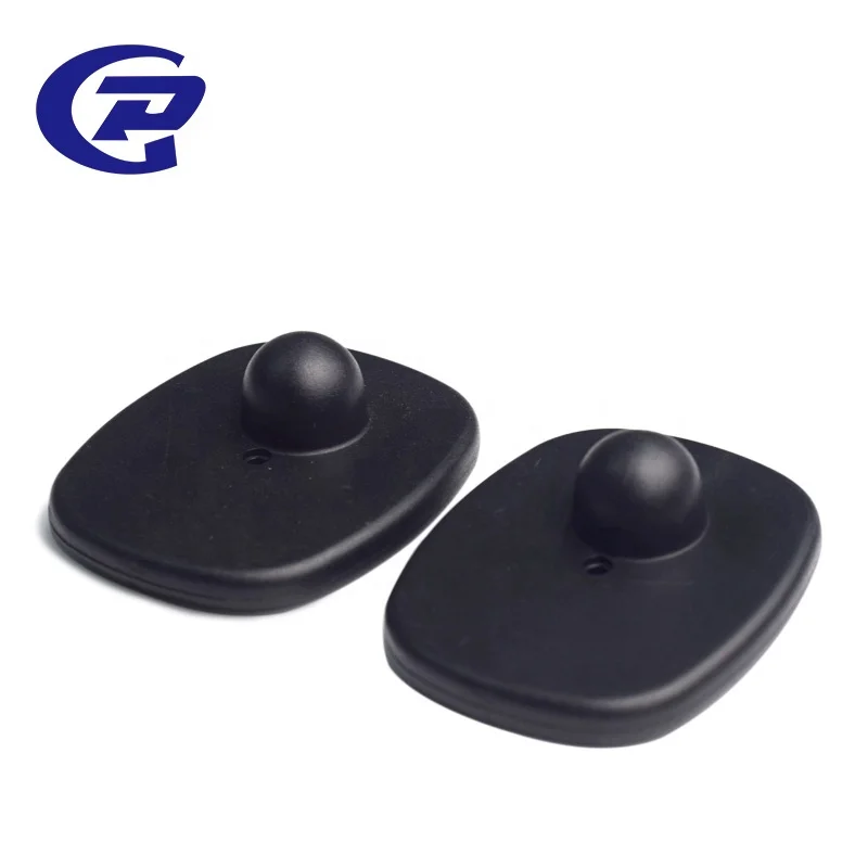 
RUNGUARD EAS Anti Theft RF 8.2 MHz Clothing Security Mini Square RF Hard Tags 