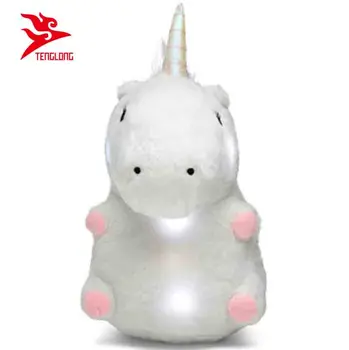 stuffed unicorn night light