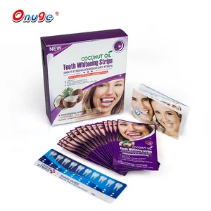 Best selling products 2018 Onuge Elastic Gel Teeth Whitening Strips, free tooth whotening strip, 3d whitestrips