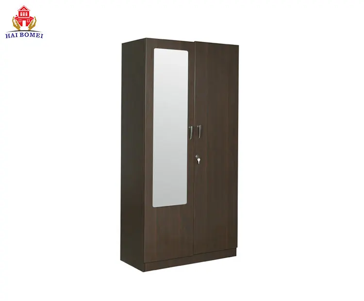 Bedroom Furniture Sliding Door Wooden Almirah Wardrobe Designs