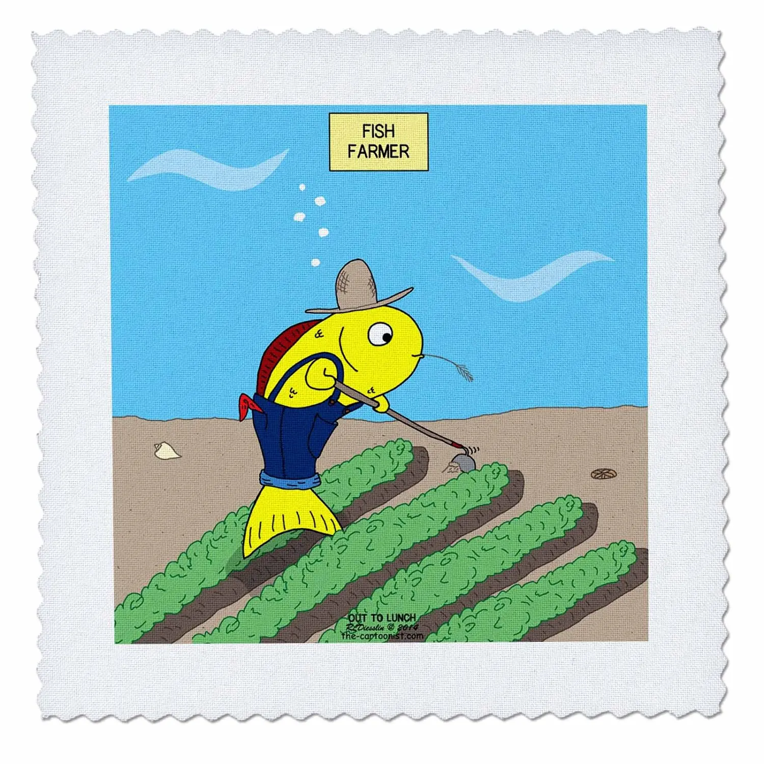 Buy Rich Diesslins Funny General Cartoons Fish Why Did The Chicken Cross The Road Joke Mini Notepad 4 X 4 Inch Db 3519 3 In Cheap Price On M Alibaba Com