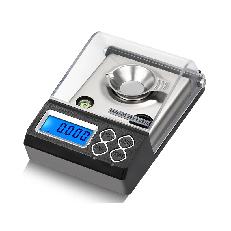 High Precision Digital Milligram Scale 20g/0.001g Reloading Pocket Jewelry Scale Weighing Tools