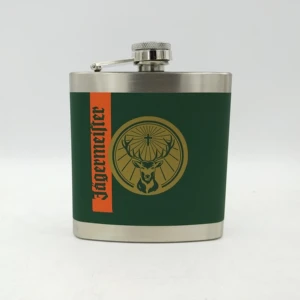 Image of 18/8 FDA 6oz Stainless Steel Hip Flask