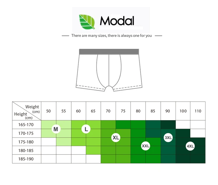 customized 95% lenzing modal  plain mens underwear boxer shorts briefs