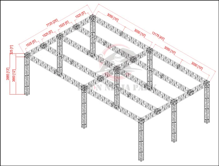 Outdoor kids ninja warrior inflatable park