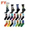 FY-II-0662 sock brands cotton sock without spandex leisure socks