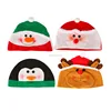 In Stocks Lovely Christmas Santa Claus Hat Costume Deluxe Adult Kids Santa Hat