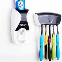 

Automatic Toothpaste Dispenser Set with 5 Toothbrush Holder