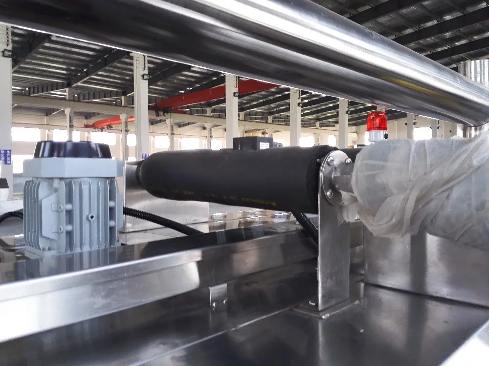 500kg IQF Liquid Nitrogen Tunnel Freezer