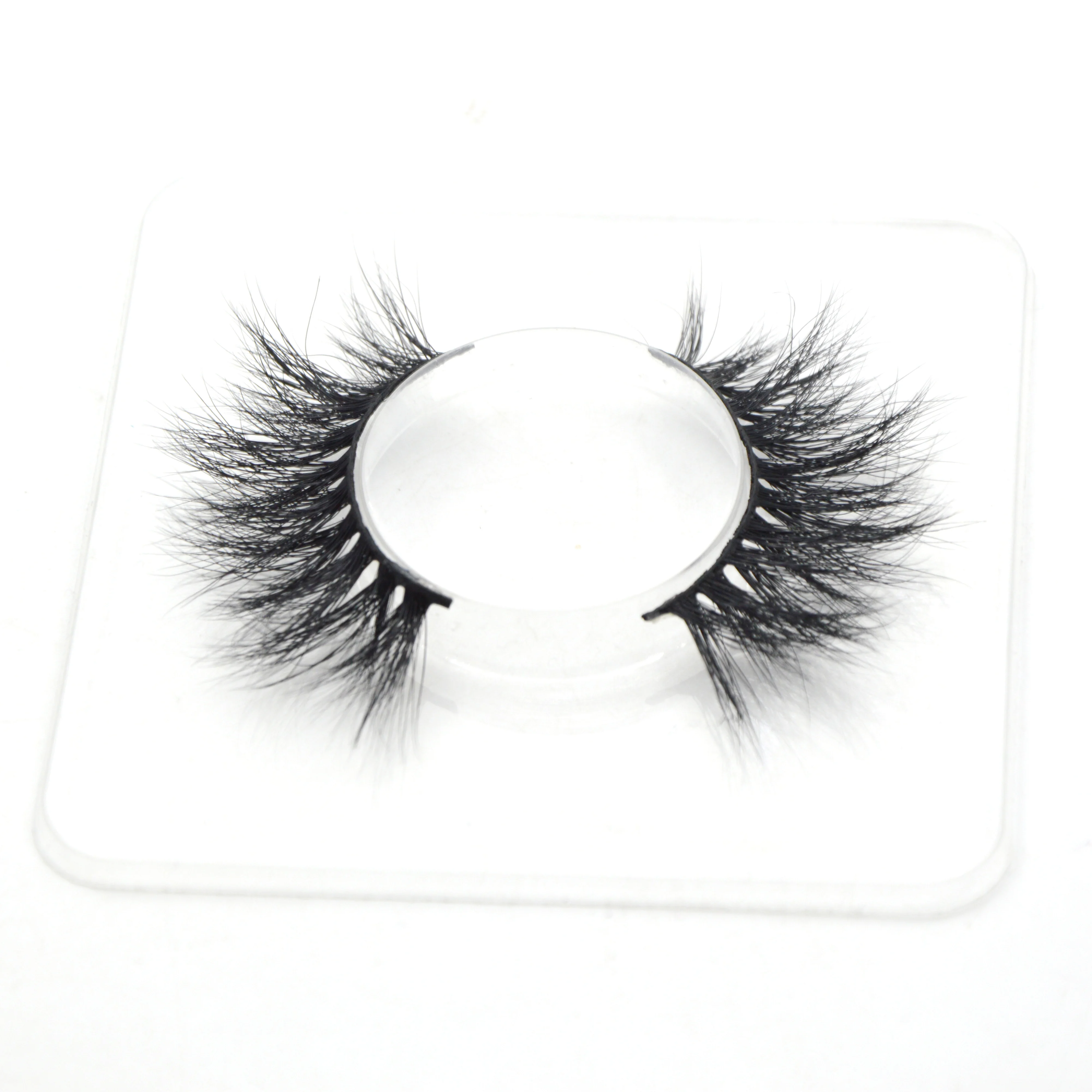 

wholesale 20mm 25mm 28mm eyelashes mink 3D with eyelash package box by Cannes lashes manufacture