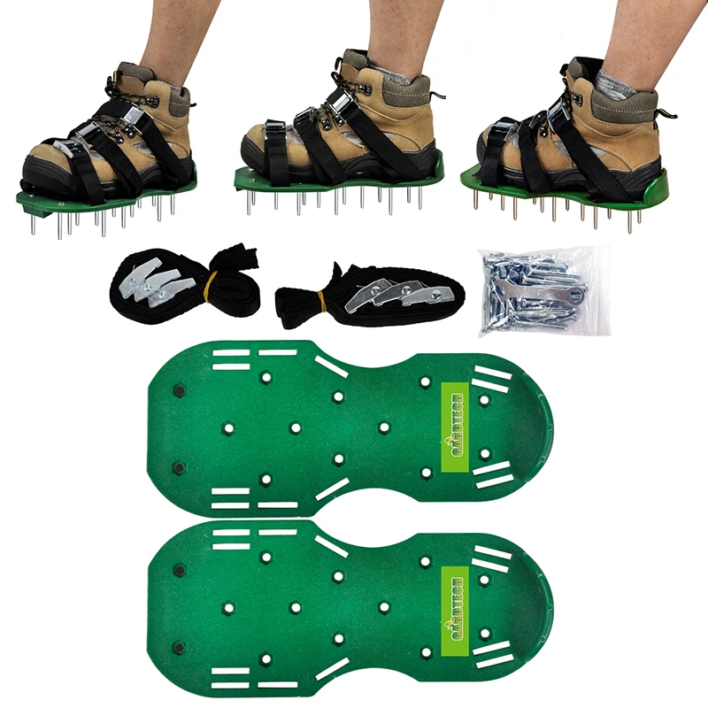 Vertak Garden Lawn Aerator Shoes,Spikes Shoes For Aerating Your Lawn Or ...