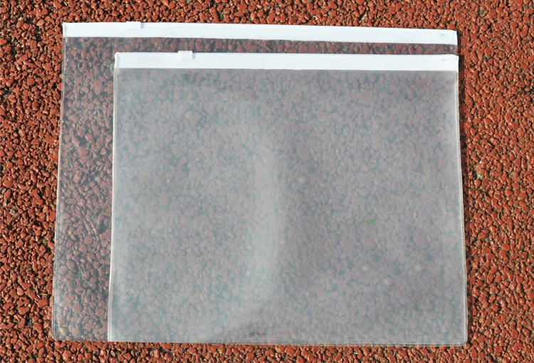 Good quality transparent ziplock PEVA zipper storage pouch toy gift bags