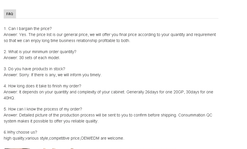 FAQ