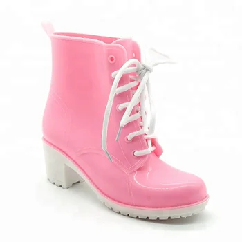 pastel rain boots