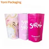 custom printed stand up aluminum foil doypack pouch 16 oz packaging bags for bath salts and herbs