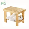 High Quality Bathroom Spa Bench Shower Seat with Storage Shelf