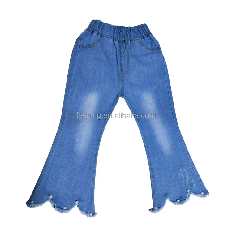 elastic jeans for girls