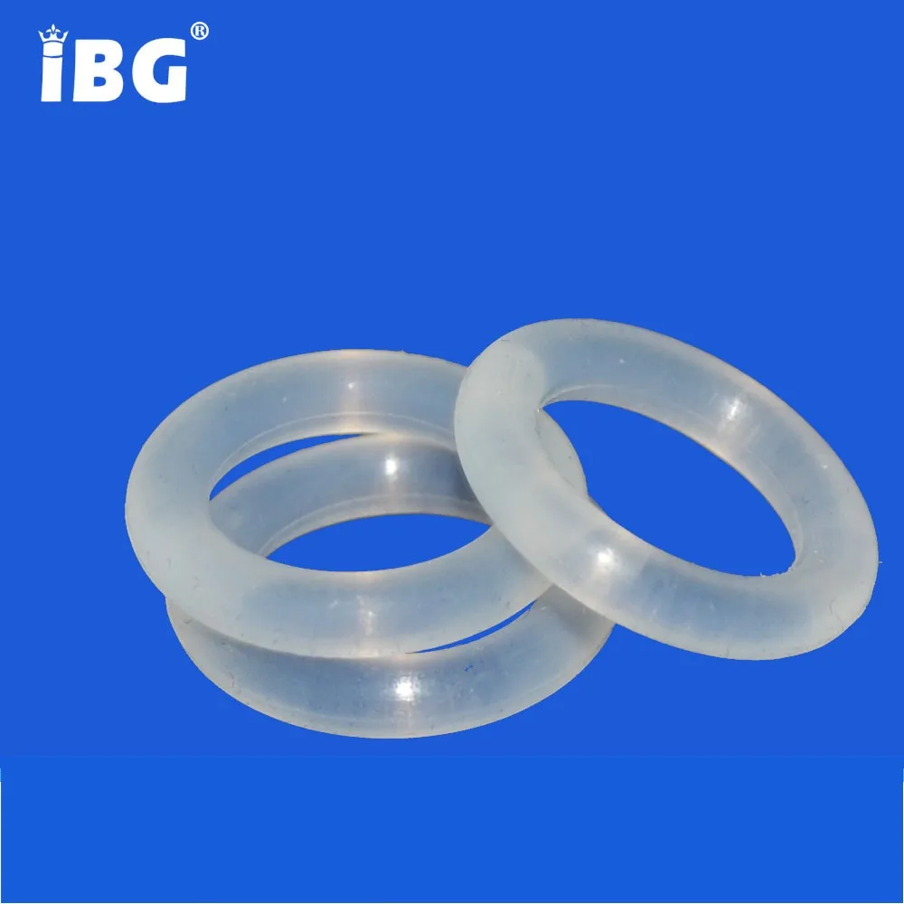 Food Grade Round Silicone Flat Rubber Gasket Buy Foodgrade Silicone
