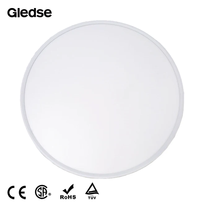 
aluminum frame 100cm large size ceiling pendant LED slim round panel light smd 2835 