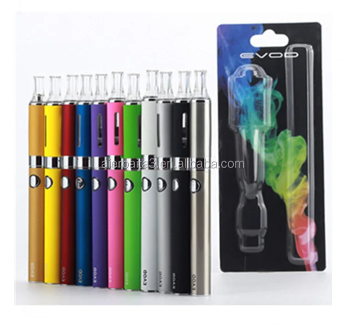 

Newest Vapor Electronic Cigarette Wholesale EVOD MT3 1100mah Blister Pack Starter Kit Hookah Pen, Mix
