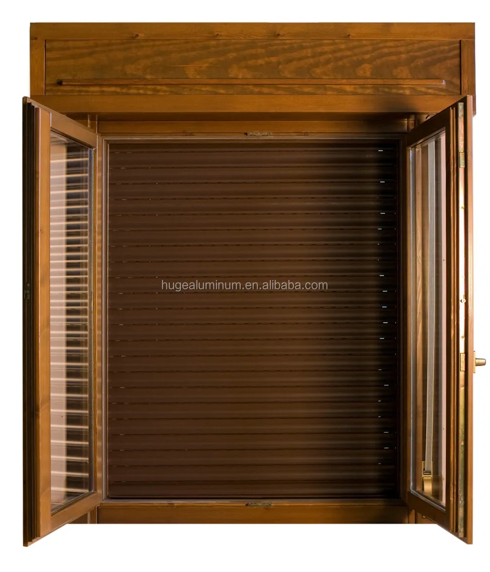 Wooden Grain Window Louver For House And Office Buy Wood Composite