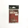 NEW!FUNADAIKO Stainless steel fishing split O Rings flat fishing swivel knot lure double loop quick change fishing split rings