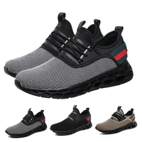 

CUNGE Breathable Men Sneakers Fashion casual shoes Brand Show Athletic Mesh Breathable Sneakers Running Sports fitness Shoes